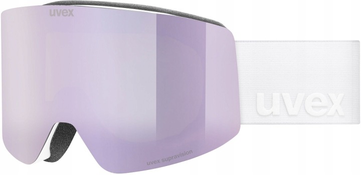 Gogle narciarskie Uvex Provoqe Fm White Matt S3