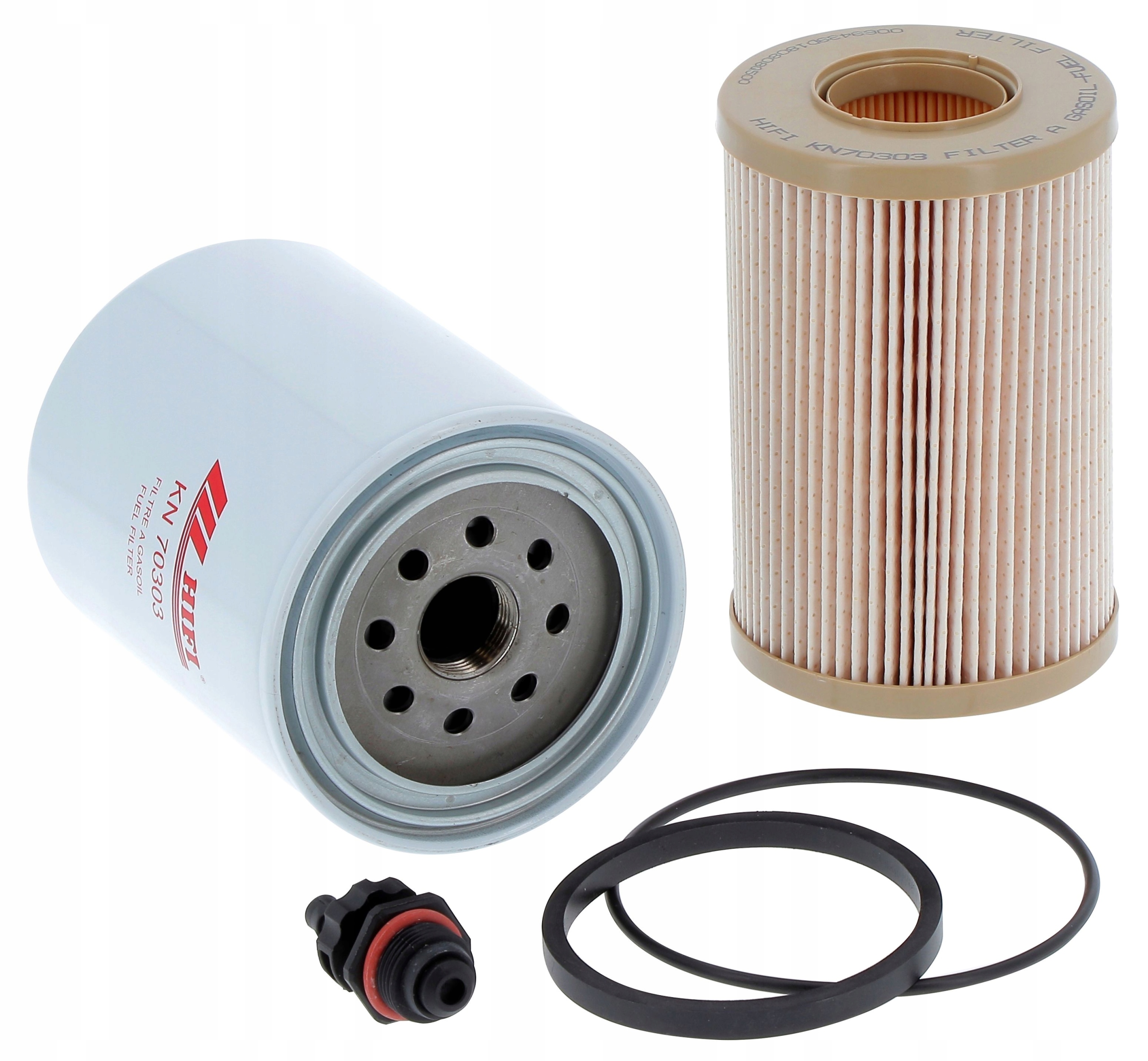 Sada palivových filtrů Kn 70303 HiFi Filter, John Deere 8030, 9030 Série