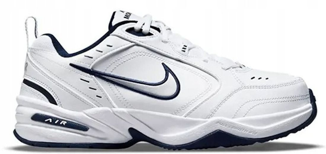 Pánské Boty Nike Air Monarch IV 415445102 Bílé Kožené Tenisky