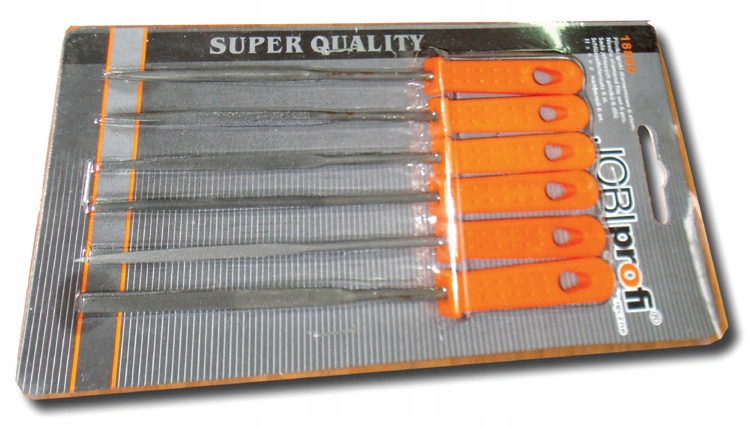 Pilniki iglaki do metalu 6 szt. 18800 JOBIprofi