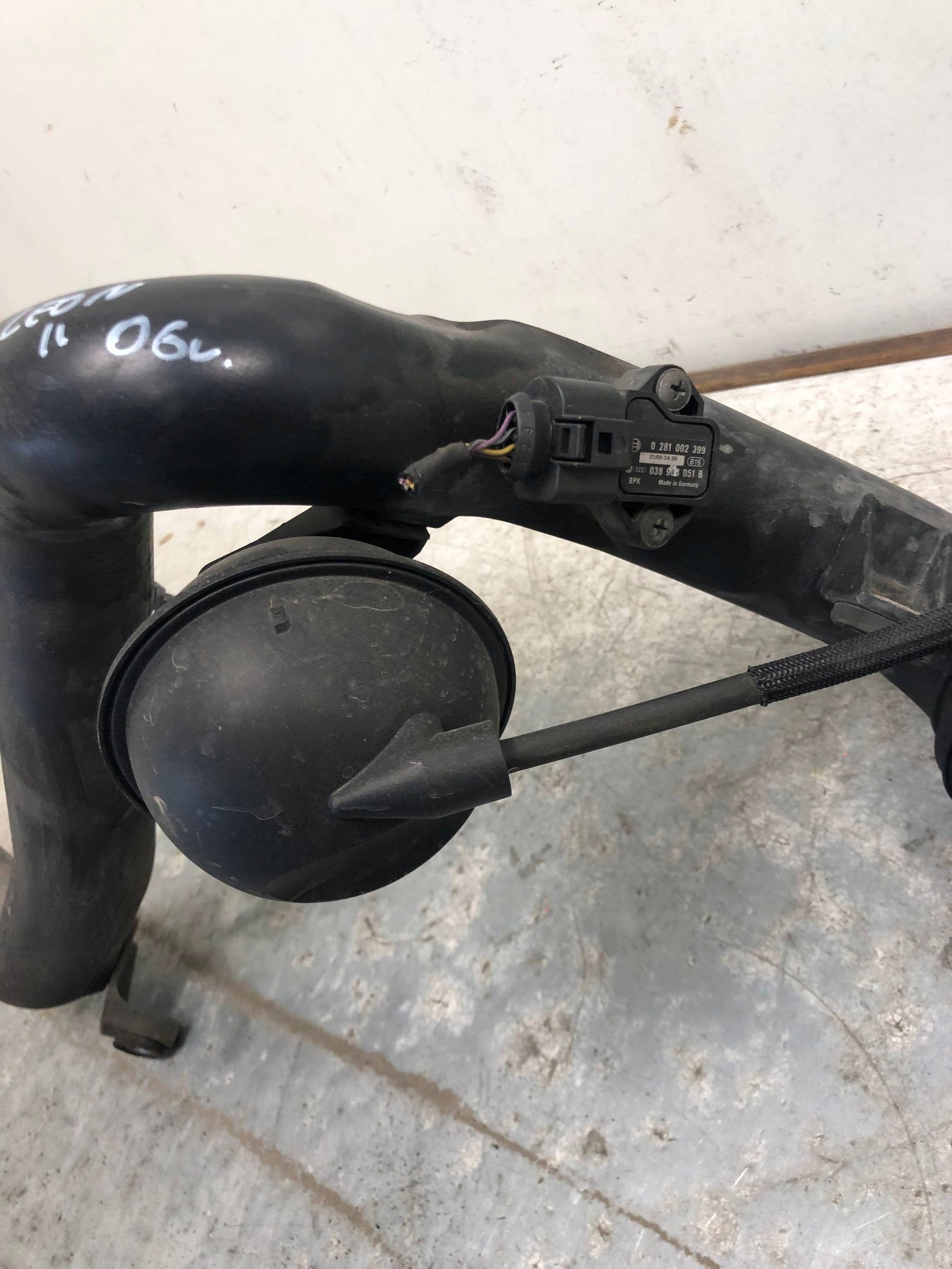 trouba vedení intercoolera SEAT LEON II 1K0145762AT