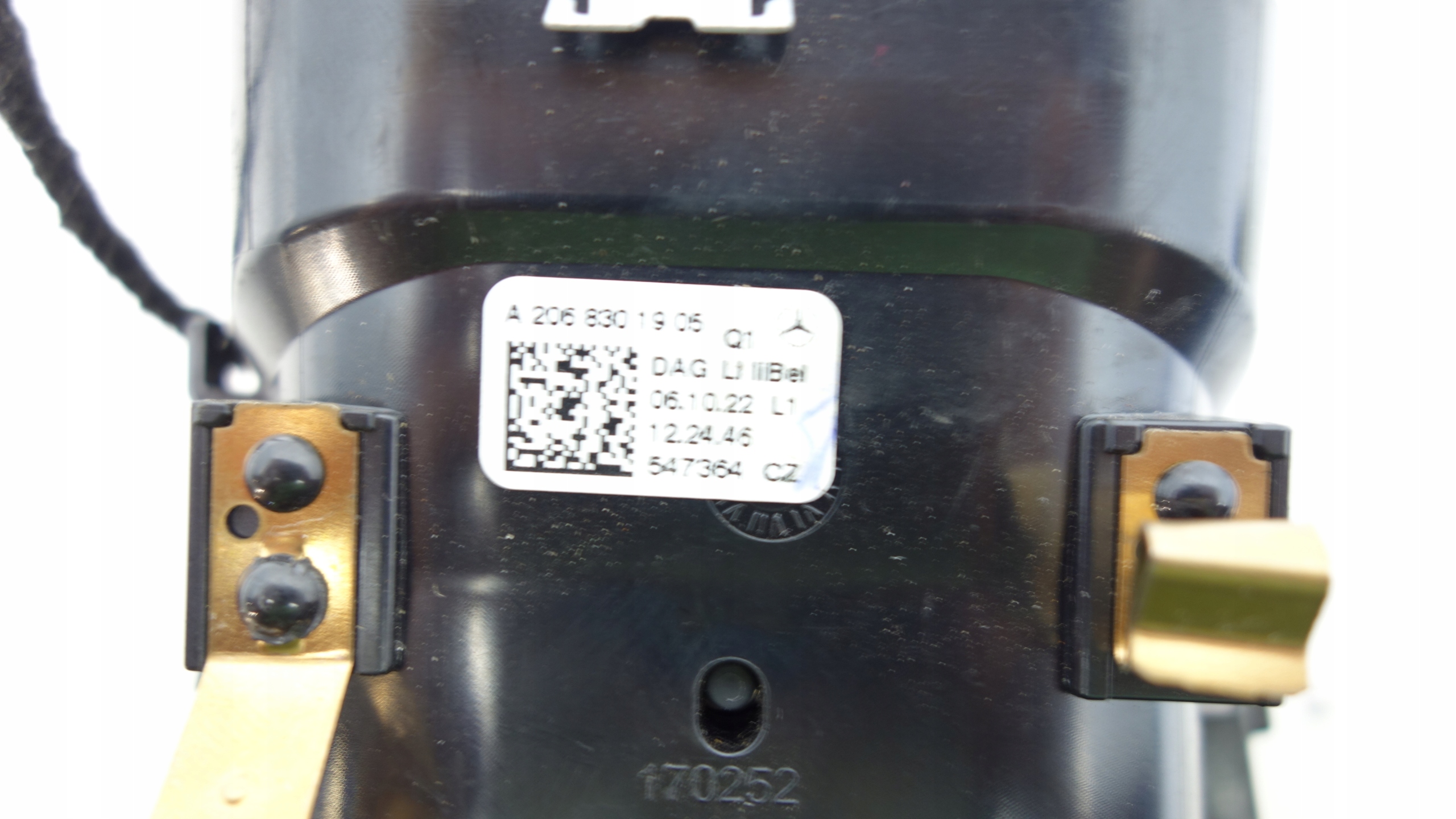 grid air conditioning devices MERCEDES-BENZ C W206 2021- A2068301905