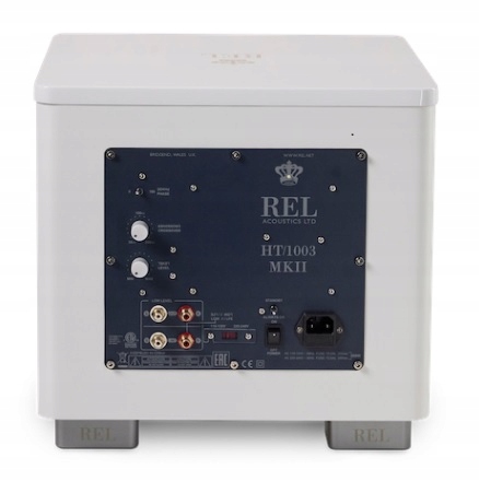 Rel HT/1003 HT1003 MKII white subwoofer Model HT1003 MKII white
