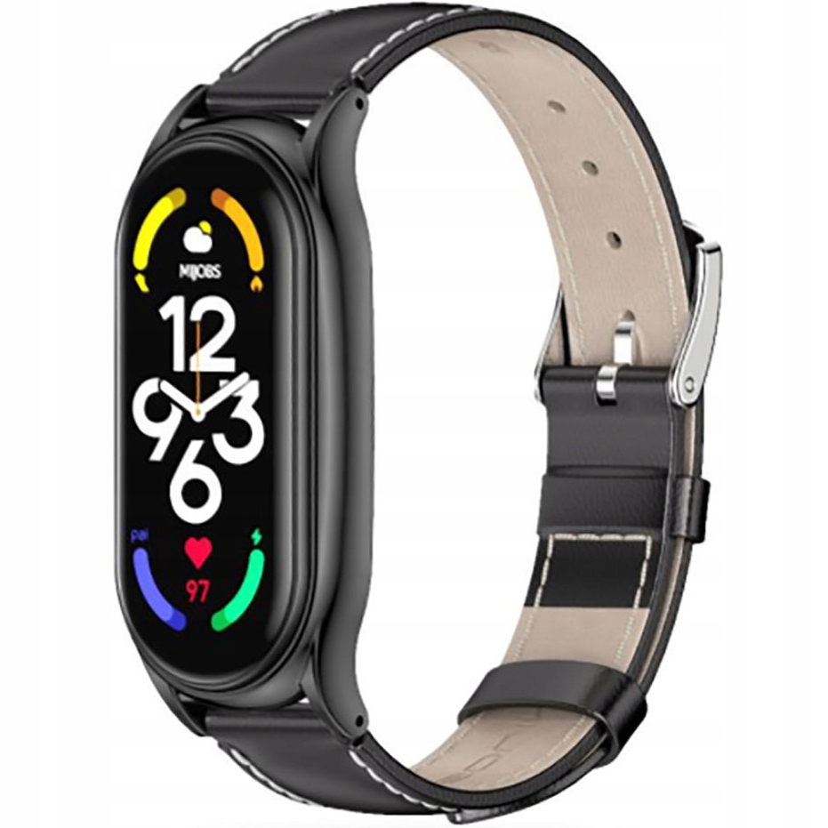 

Pasek skórzany do Xiaomi Mi Smart Band 7, opaska