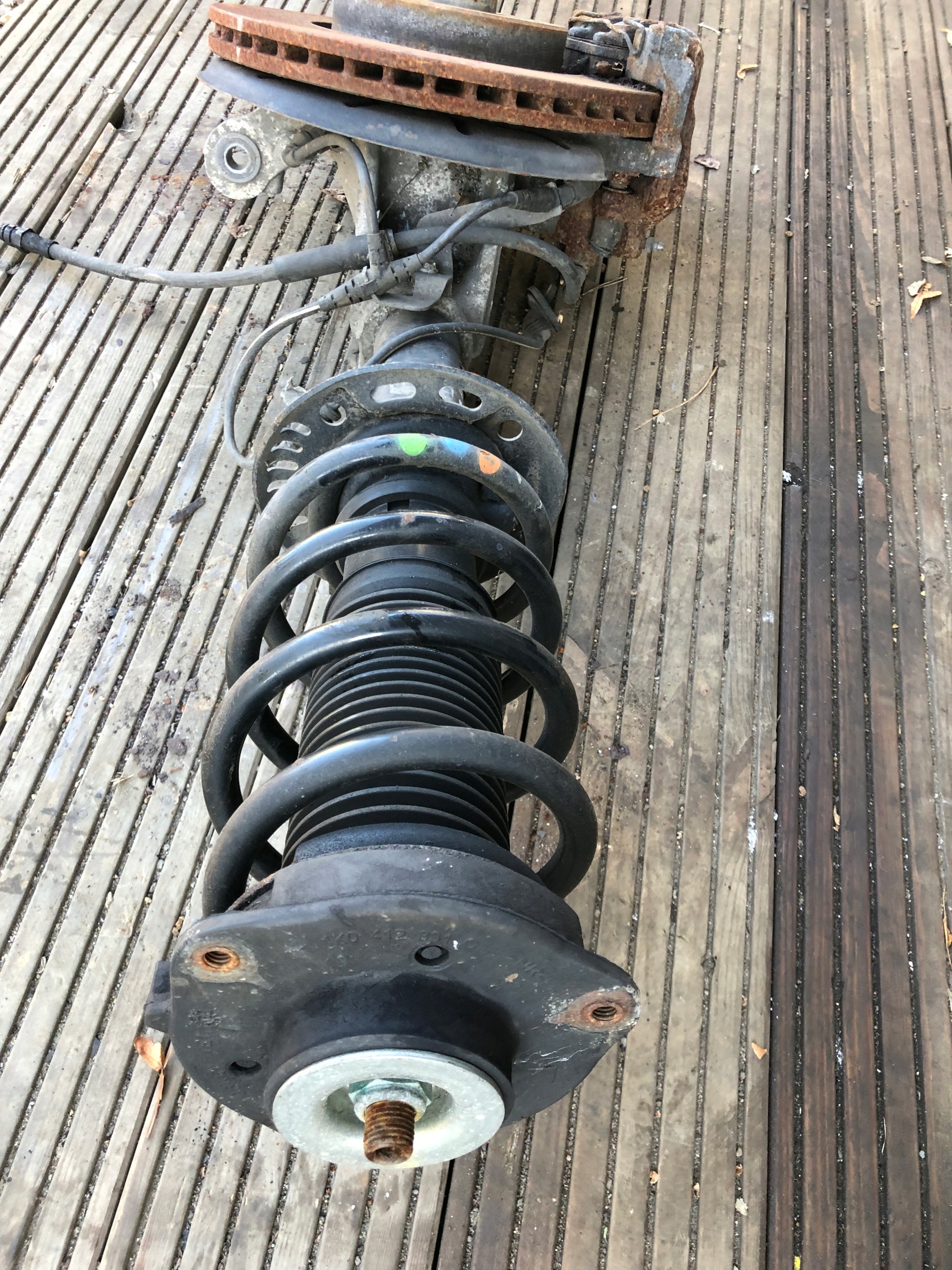 VW PASSAT B6 McPherson left front swing 3C0413031N