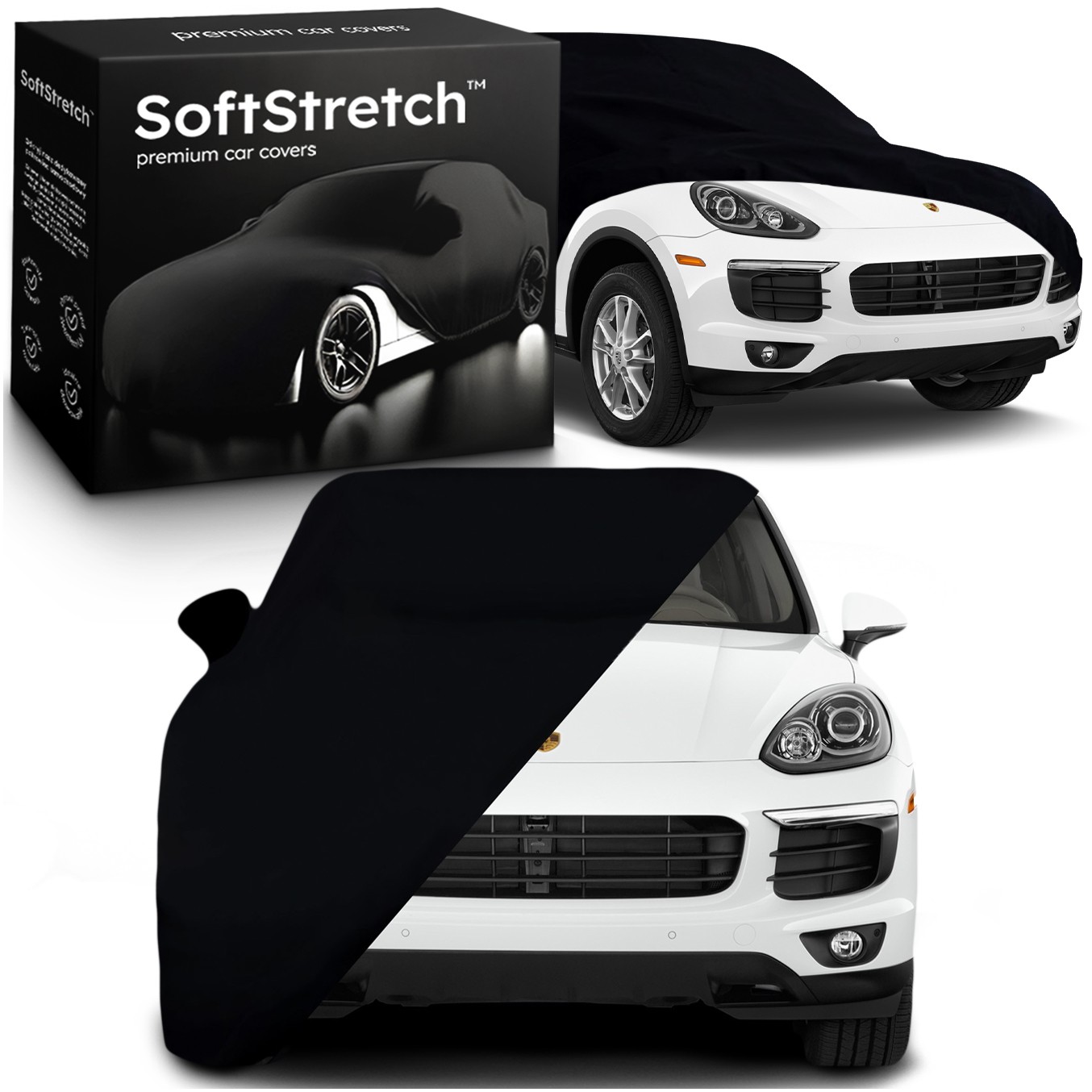 Pružný automobilový obal SoftStretch Premium pre Porsche Cayenne II