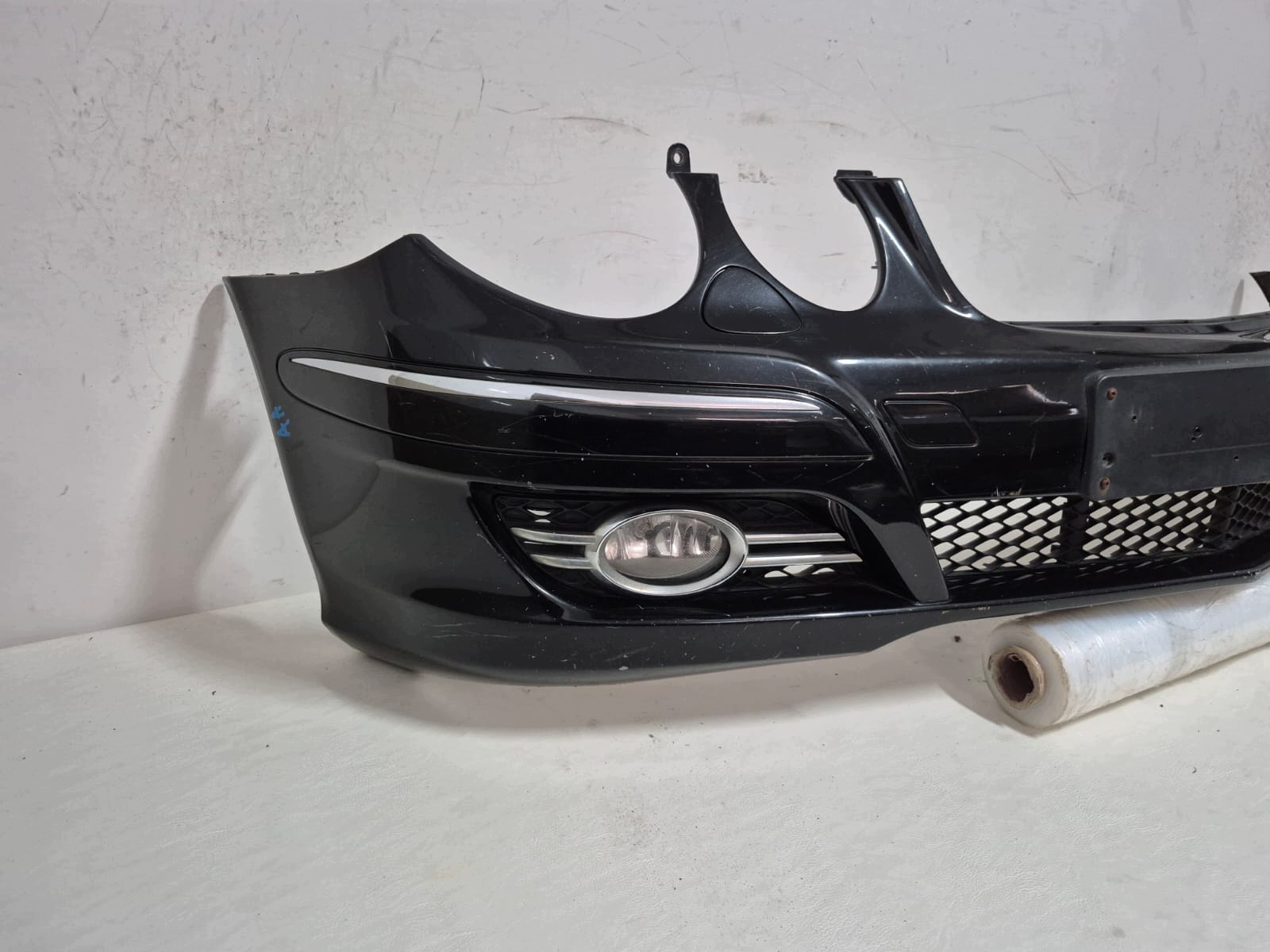 MERCEDES E KLASA W211 LIFT 07- bumper front front SPR fog lights
