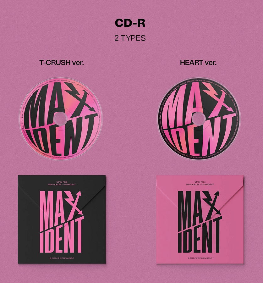 STRAY KIDS - MAXIDENT Standard Edition HEART Nazwa STRAY KIDS