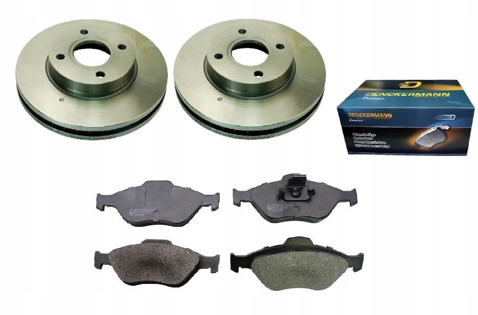 Kotouče Ford Fiesta 02-08 Fusion Puma Přední