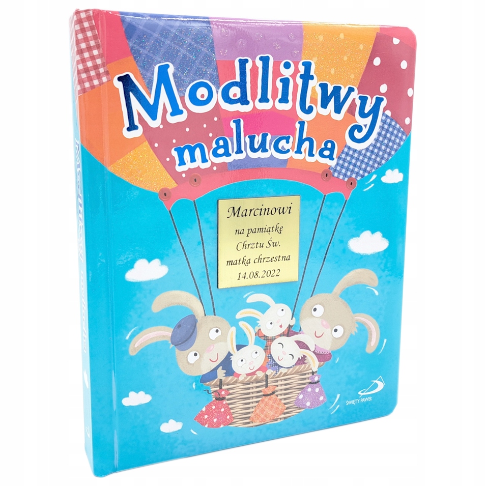 MODLITWY MALUCHA + GRAWER | Pamiątka Chrztu Św. Język publikacji polski