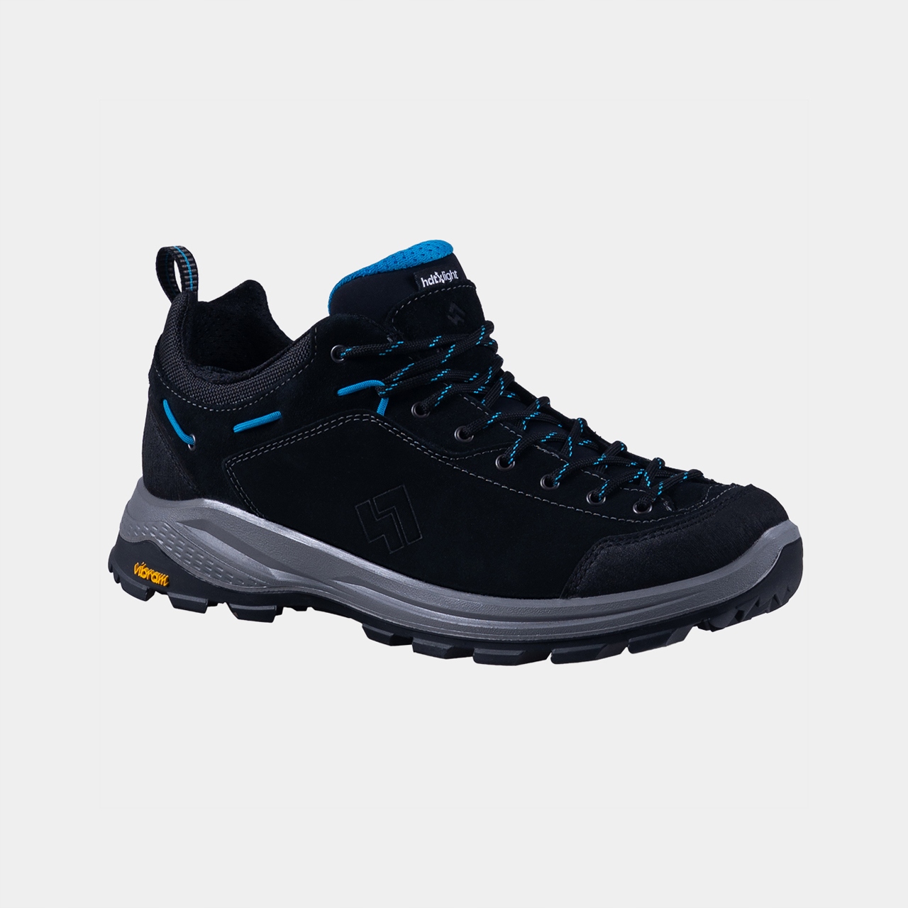 Buty trekkingowe męskie Alpinus Caulana M czarne niskie membrana Vibram 46
