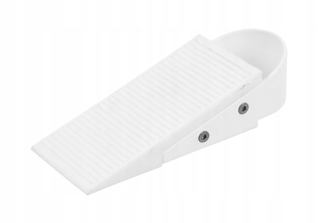 Odbojnik drzwiowy stoper blokada do drzwi skrzydła klin 126x48x30 mm