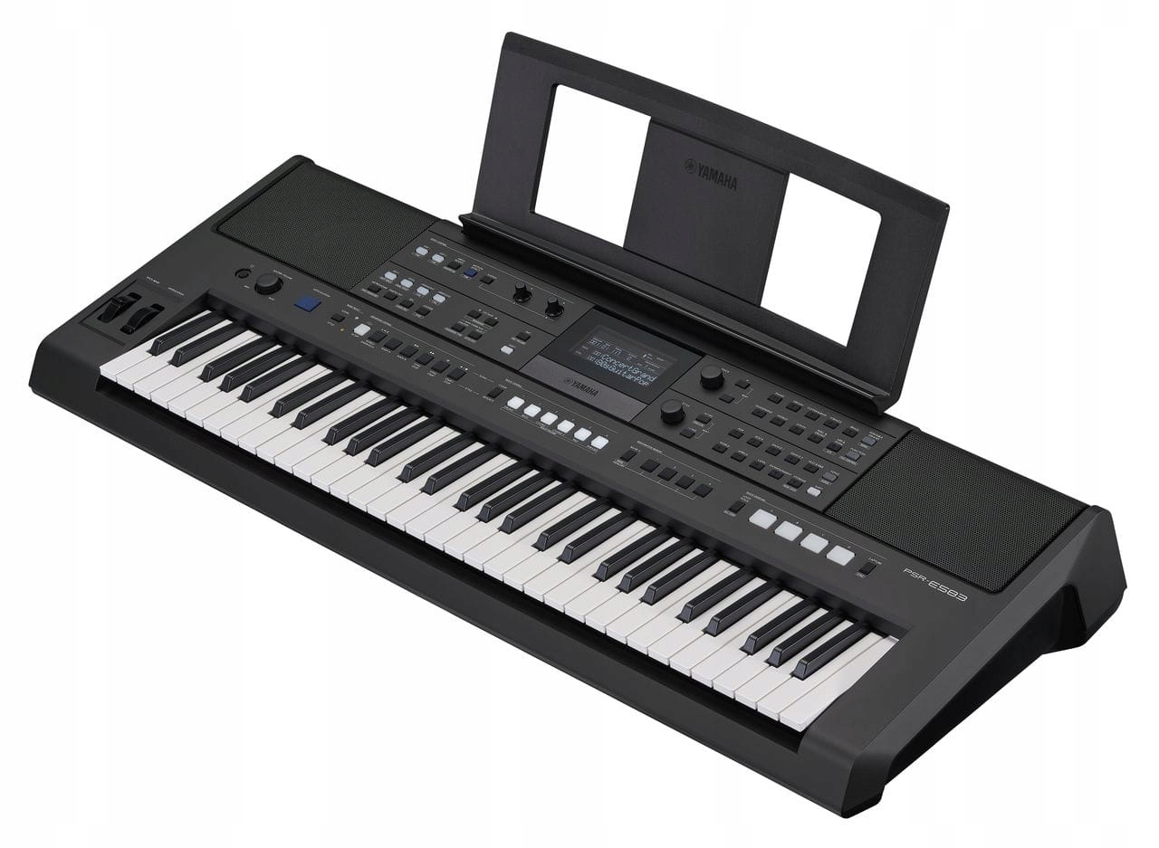 Yamaha PSR-E583 keyboard do nauki organy elektroniczne zasilacz