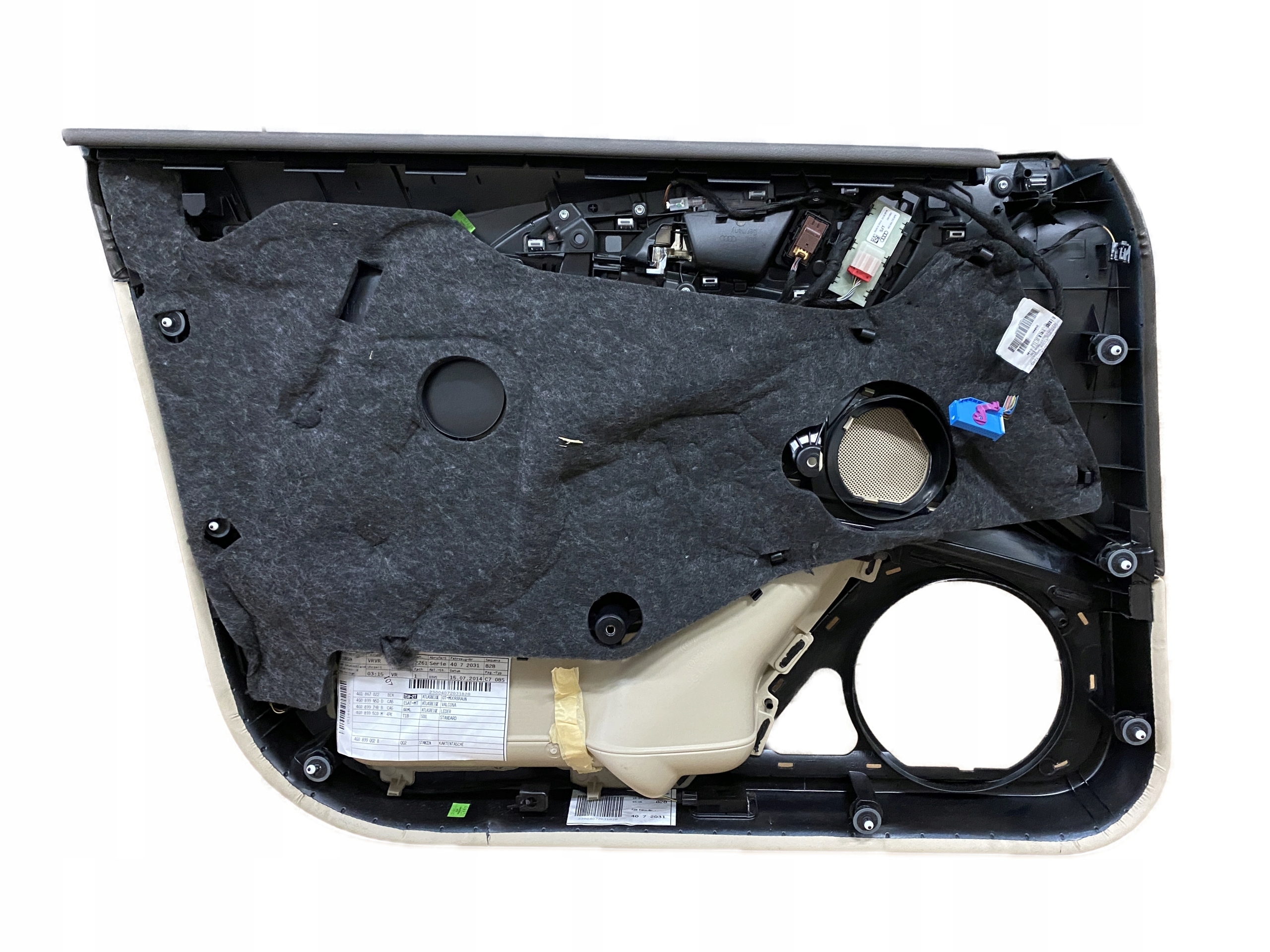 AUDI A6 4G C7 side door right front leather