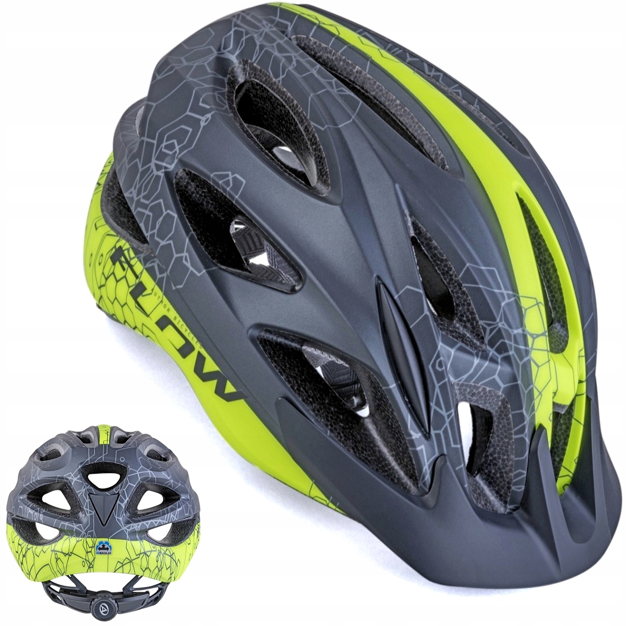 Cyklistická přilba Author Flow X9 58-61 cm černá matná