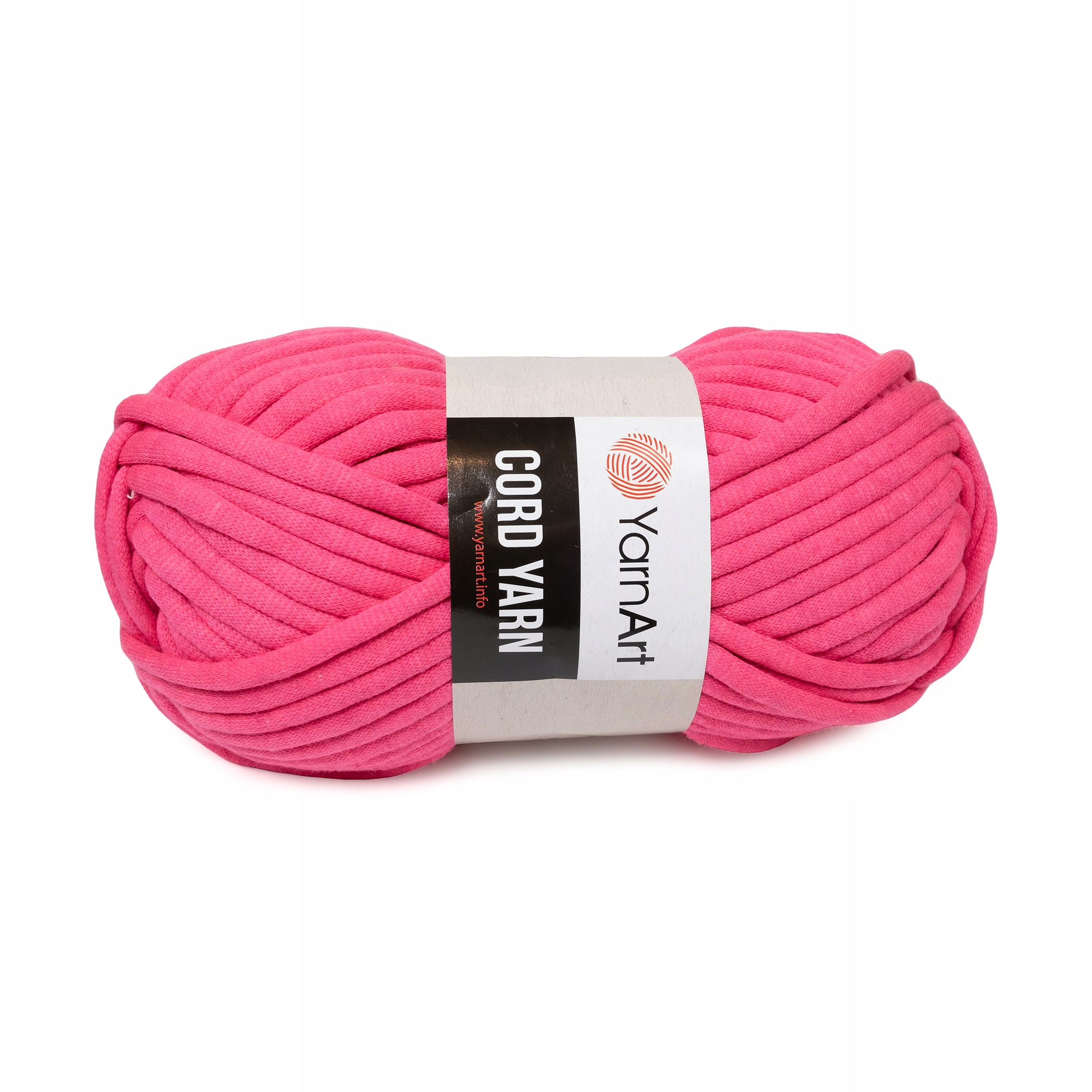 250g sznurek bawełniany z rdzeniem Cord różowy 771