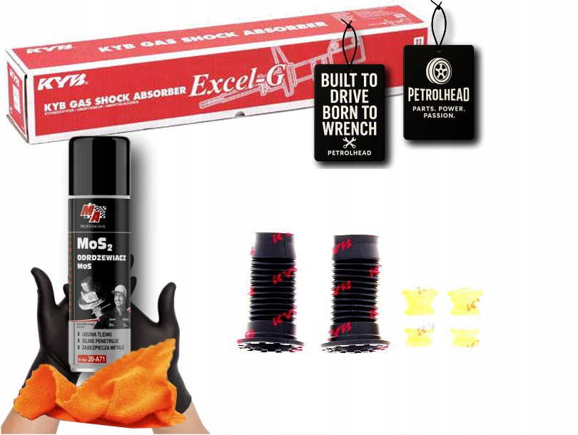 Montážní Sada Předního Tlumiče Toyota Yaris 1.0 #Petrolhead Pro+ Kit1