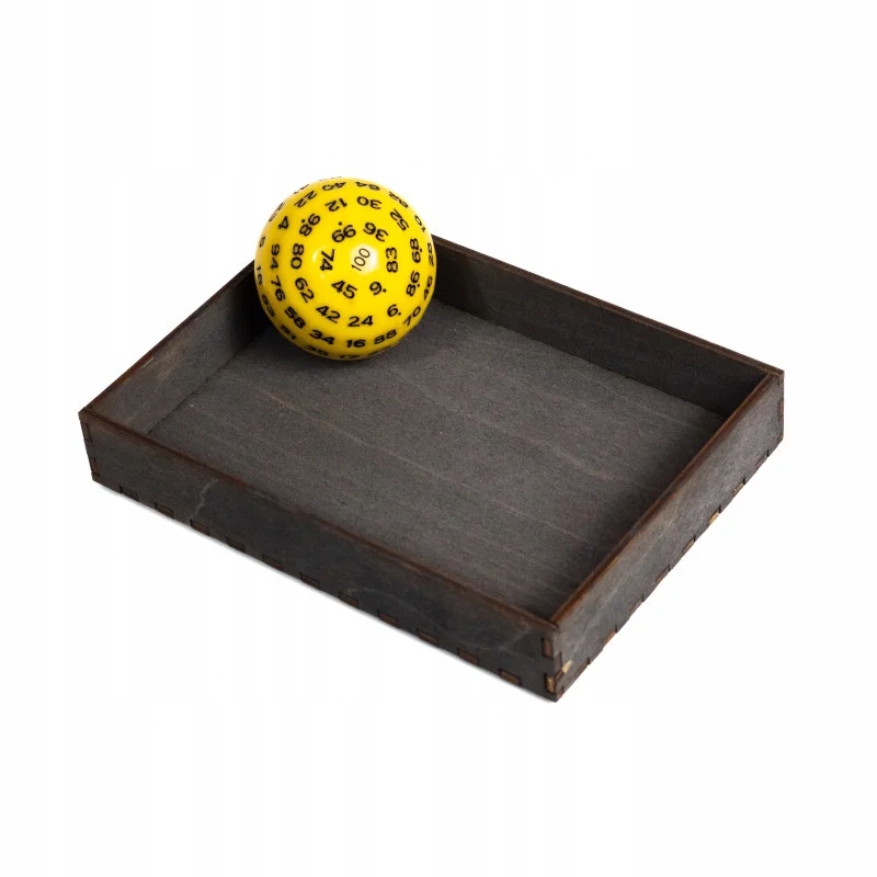 KOSTKA RPG KOŚĆ STUŚCIENNA K100 ŻÓŁTA Liczba ścian 10