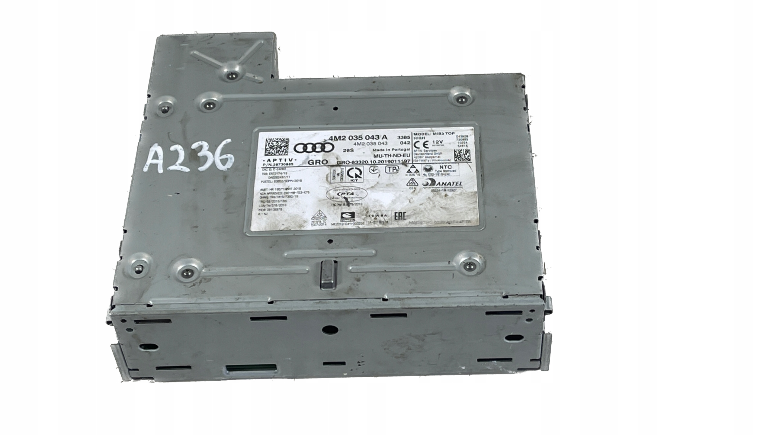 player navigation MMI MIB3 AUDI Q7 Q5 4M2035043A