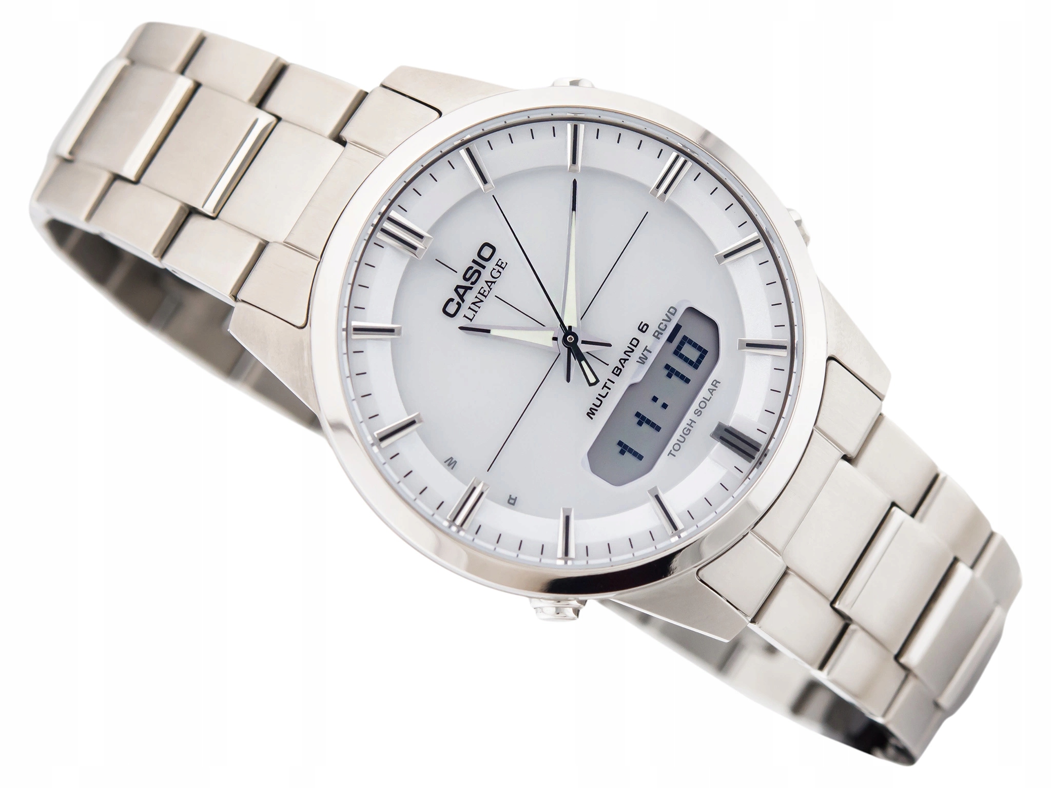 Męski Zegarek Casio LCW-M170TD 7A Lineage Tytanowy