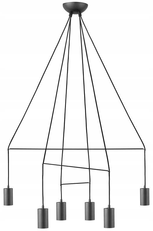 Nowodvorski Lampa Sufitowa Wisząca 9677 Imbria 6 Zwis
