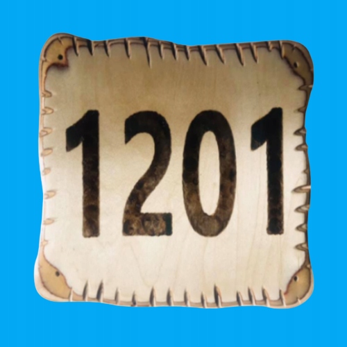 TABLICZKA ADRESOWA DREWNIANA Z NUMEREM DOMU SZYLD Kod producenta tabliczka adresowa