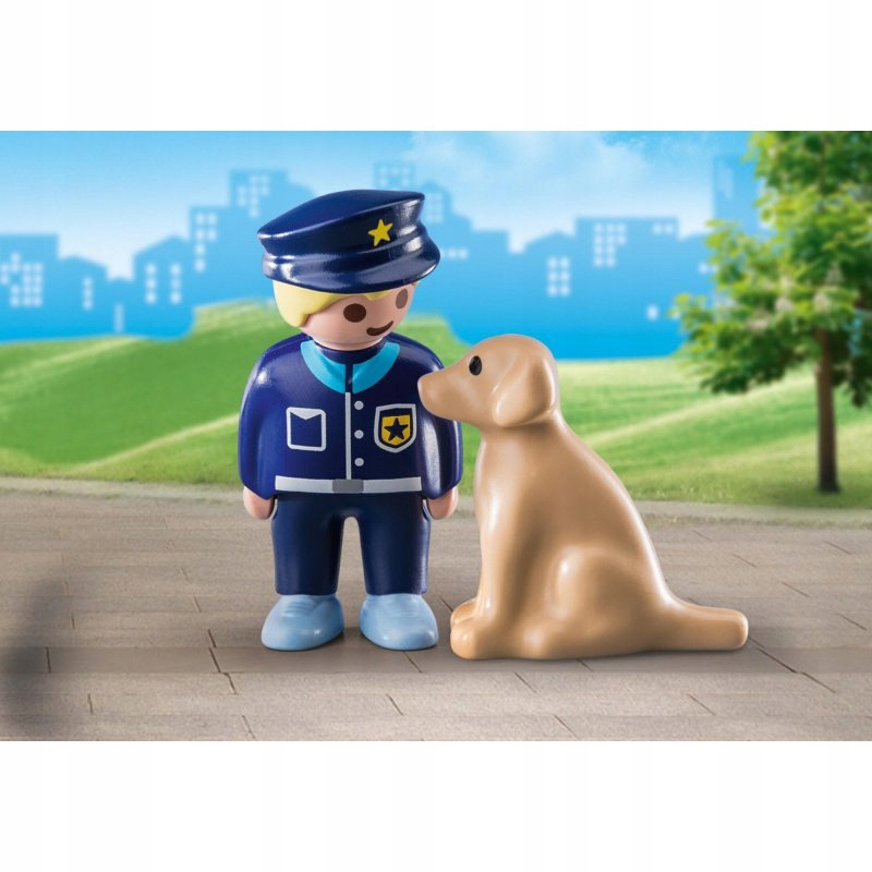 PLAYMOBIL 70408 RENDŐR KUTYÁVAL Márka PLAYMOBIL
