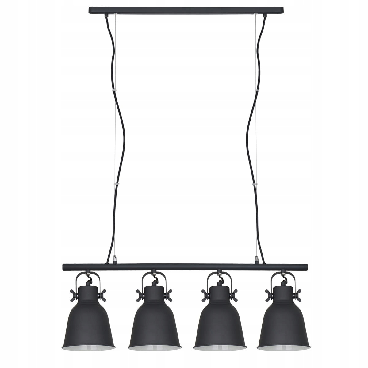 Závesná lampa Italux Lavare Led škandinávska biela