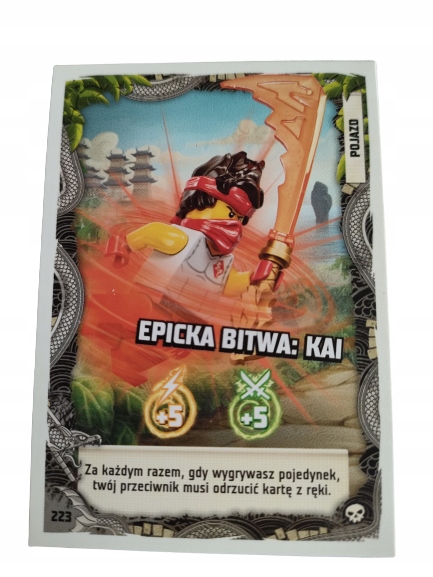 Karta Lego Ninjago Seria 6 Numer 223