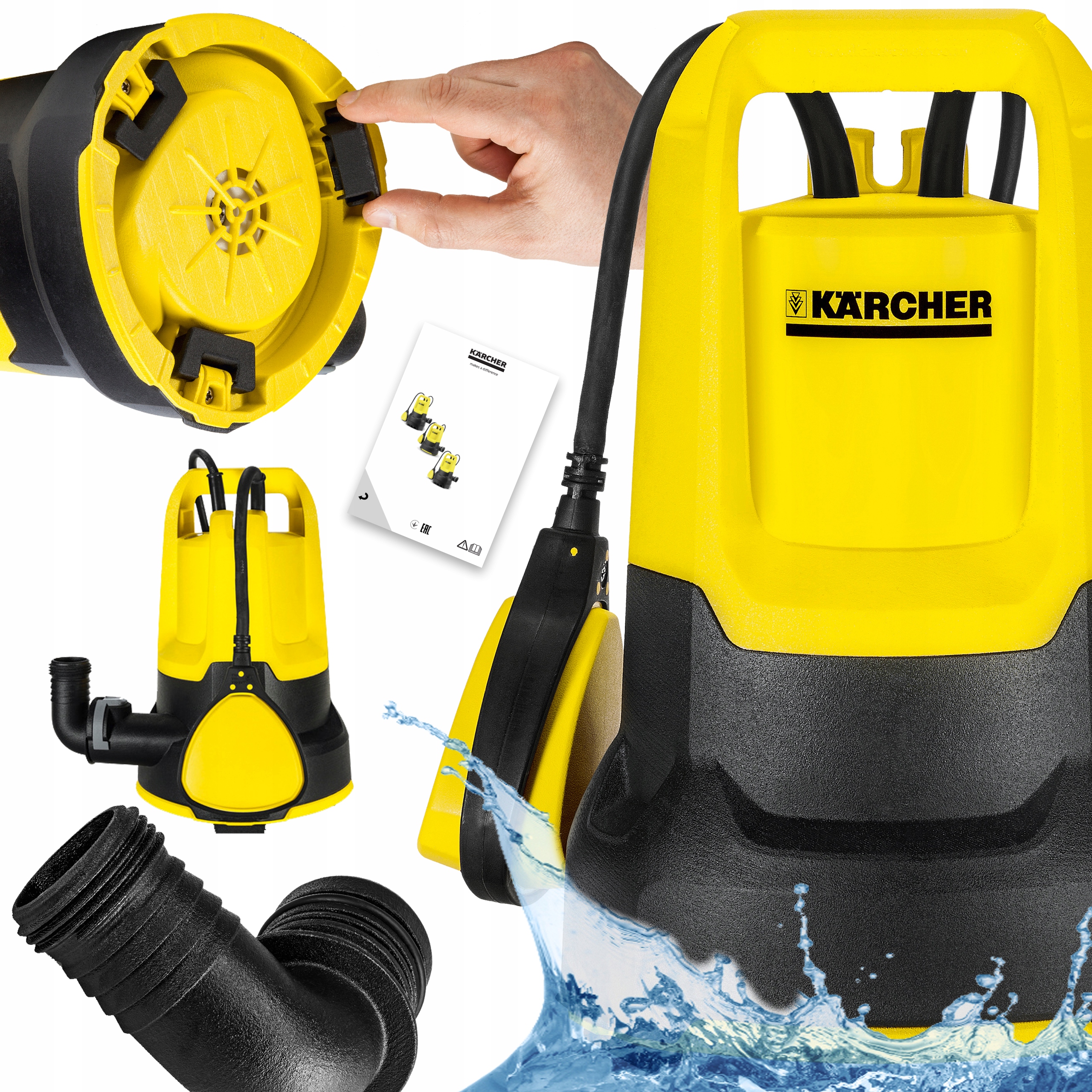 

Karcher Pompa Do Wody Brudnej Czystej Sp 2 Płaska