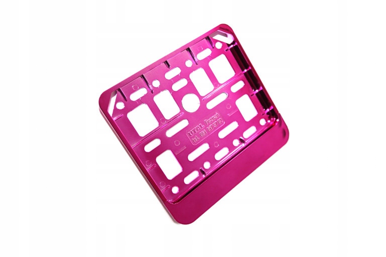 RAMKI POD TABLICE REKLAMOWE z nadrukiem kolorowym Z LOGO motocyklowe 100szt Producent inny