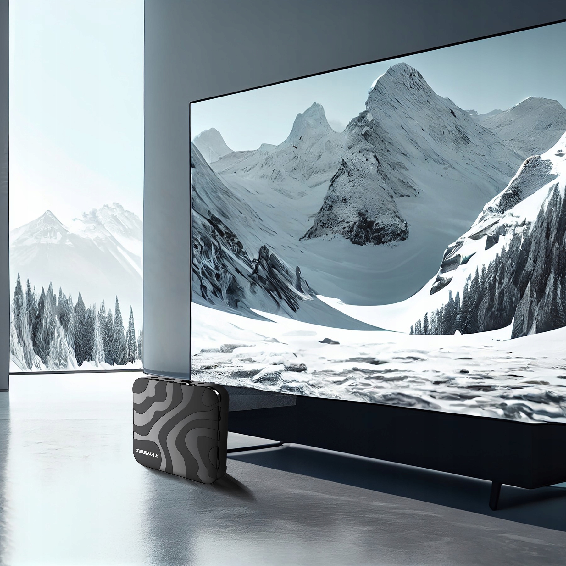 SMART TV BOX ANDROID 9 64BIT 6K WIFI 802.11N HDR + PILOT WEJŚCIE LAN Formaty obrazu DivX DVD-Video SVCD VCD