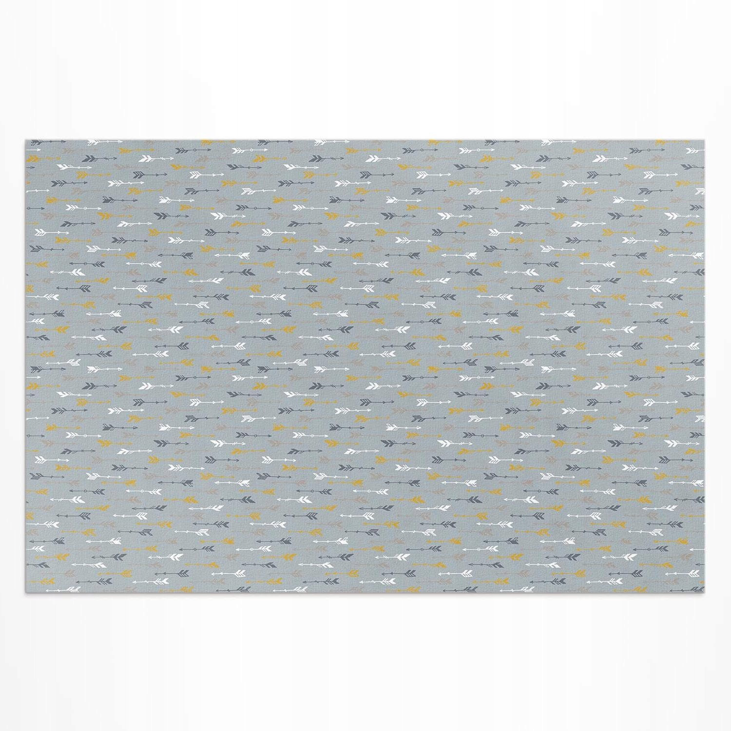 Vinylový koberec Outdoor Boho indiánske šípky jemný vzor 150x100 cm