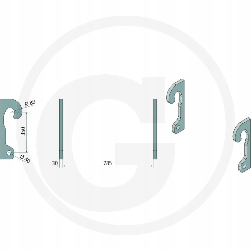 Mocowanie New Holland