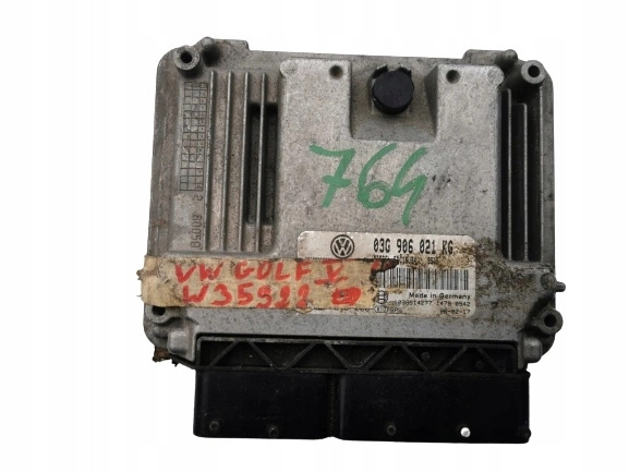 VW GOLF 1.9TDI 0281013200 03G906021KG Computer ECU