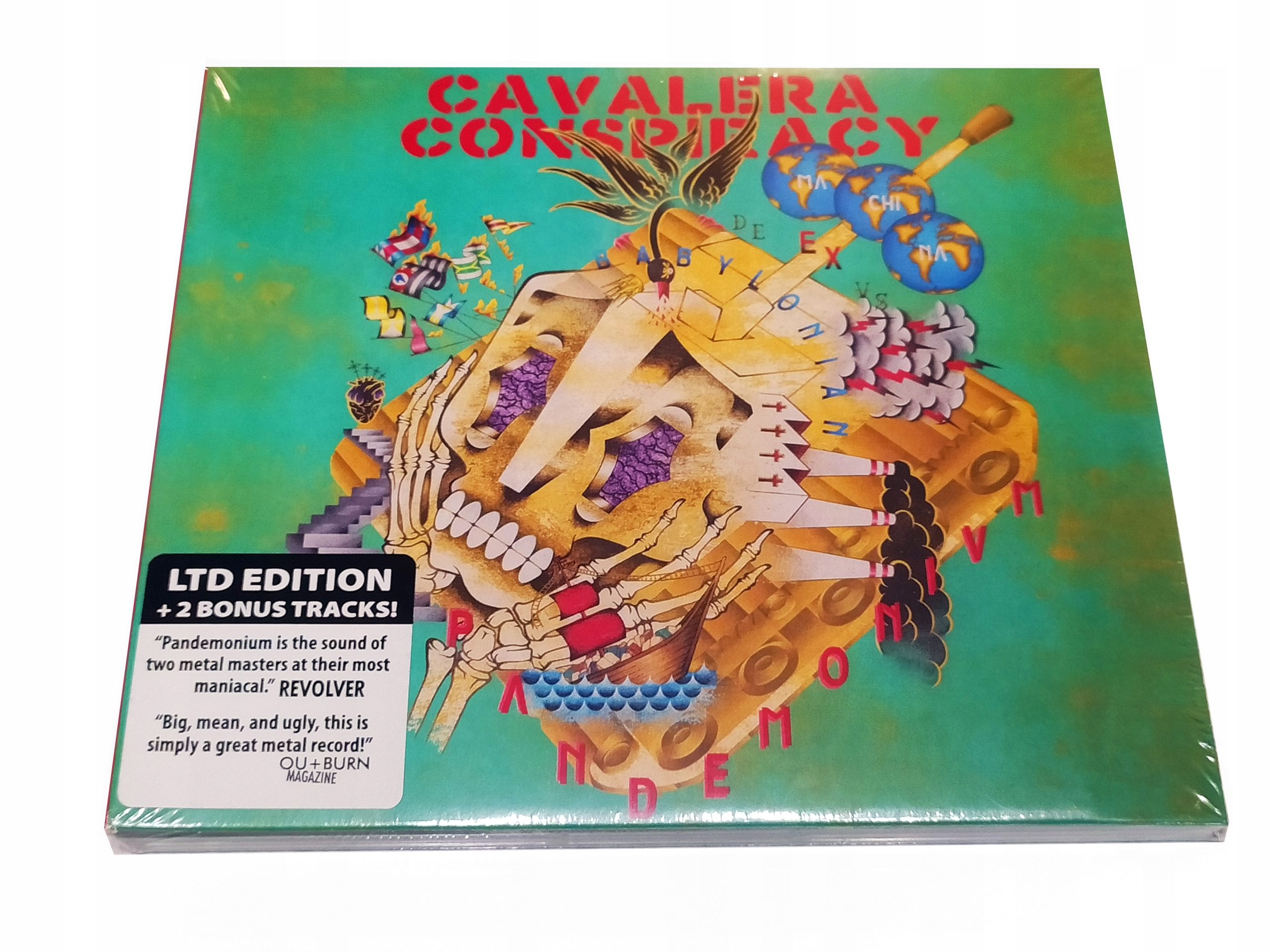 Cavalera Conspiracy Pandemonium CD album MAX Cavalera Igor z