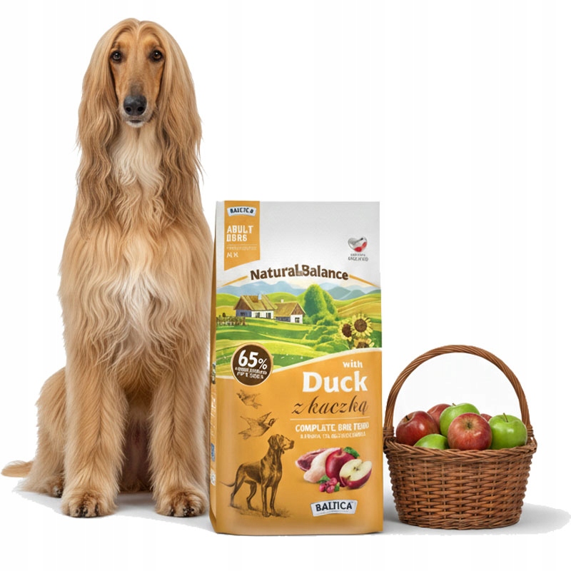 Baltica Natural & Balance 9KG Kachna Duck M/L 9kg Střední A Velká Plemena