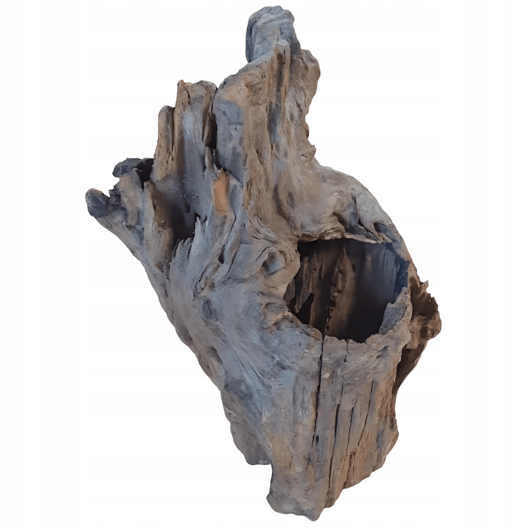 Levně Úkryt do terária Kmen stromu Přírodní dekorace Akvárium 21-30 cm