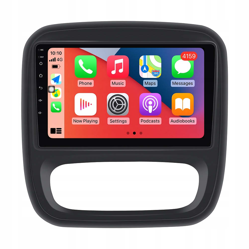 Autoradio Android 15 Pour Renault Traffic 3 / Opel Vivaro B - Écran Tactile 9 Pouces Incell - 4 Go RAM + 128 Go - CarPlay/Android Auto Sans Fil - GPS, WiFi, Bluetooth 5.0