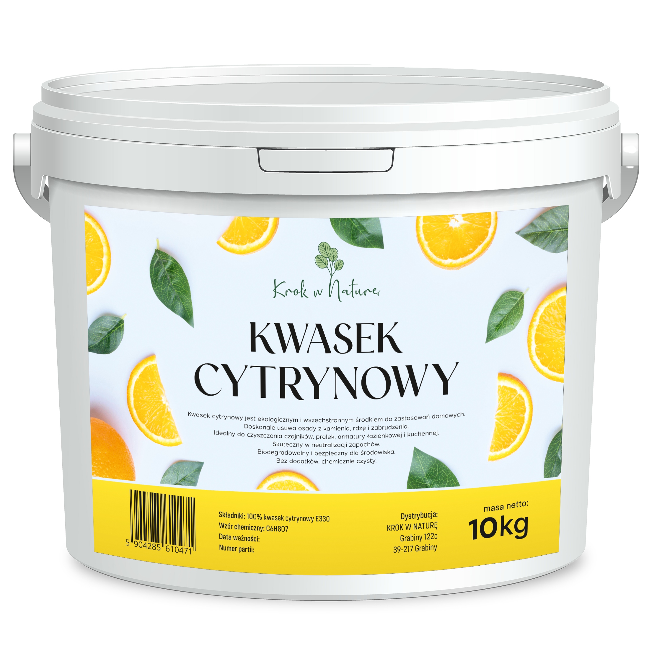 Kwasek Cytrynowy E330 czysty skład Kwas Cytrynowy 10 kg