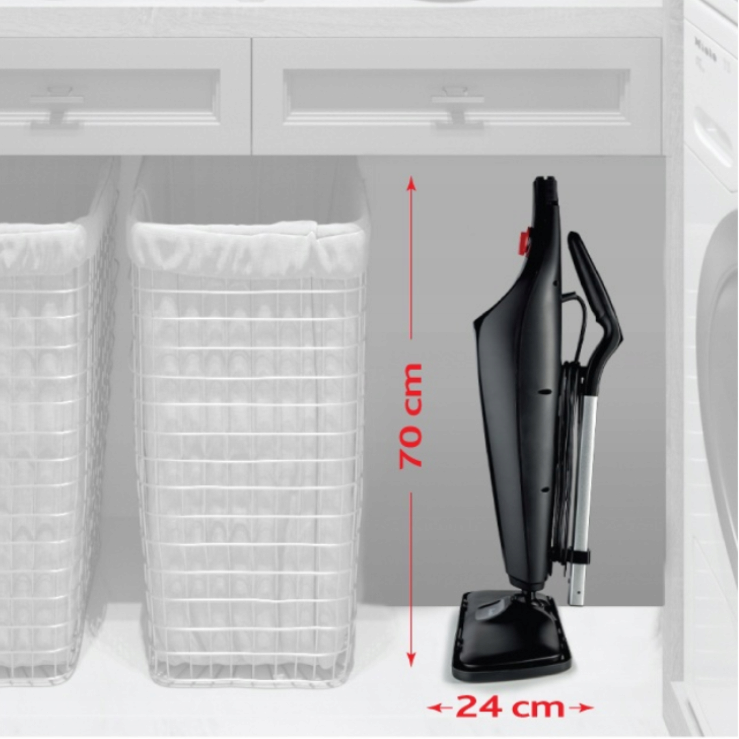 MOP PAROWY VILEDA STEAM PLUS XXL + 2 WKŁADY MOCNY NIEZAWODNY Moc 1550 W