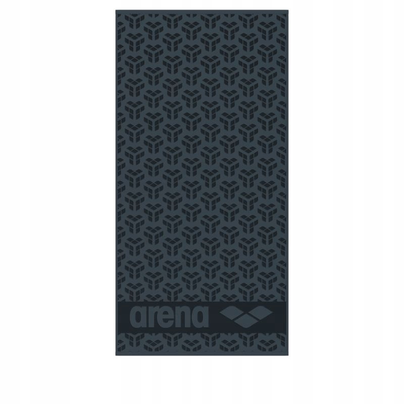 Plážový ručník arena Monogram Asphalt
