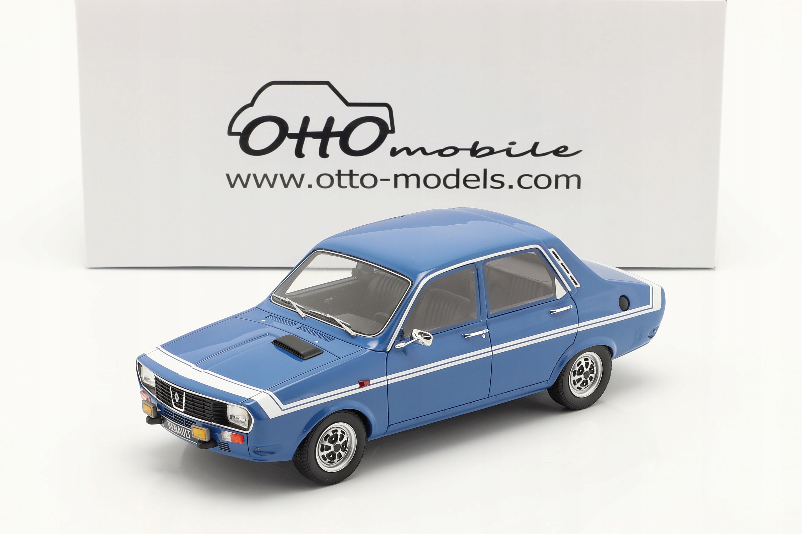OTTO RENAULT 12 GORDINI 1970 Bleu France L.E.1/2500 1:18