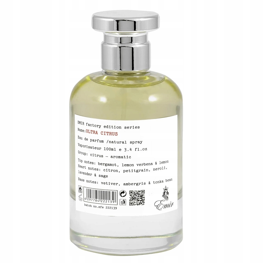 Emir Ultra Citrus Edp 100ml Spráj