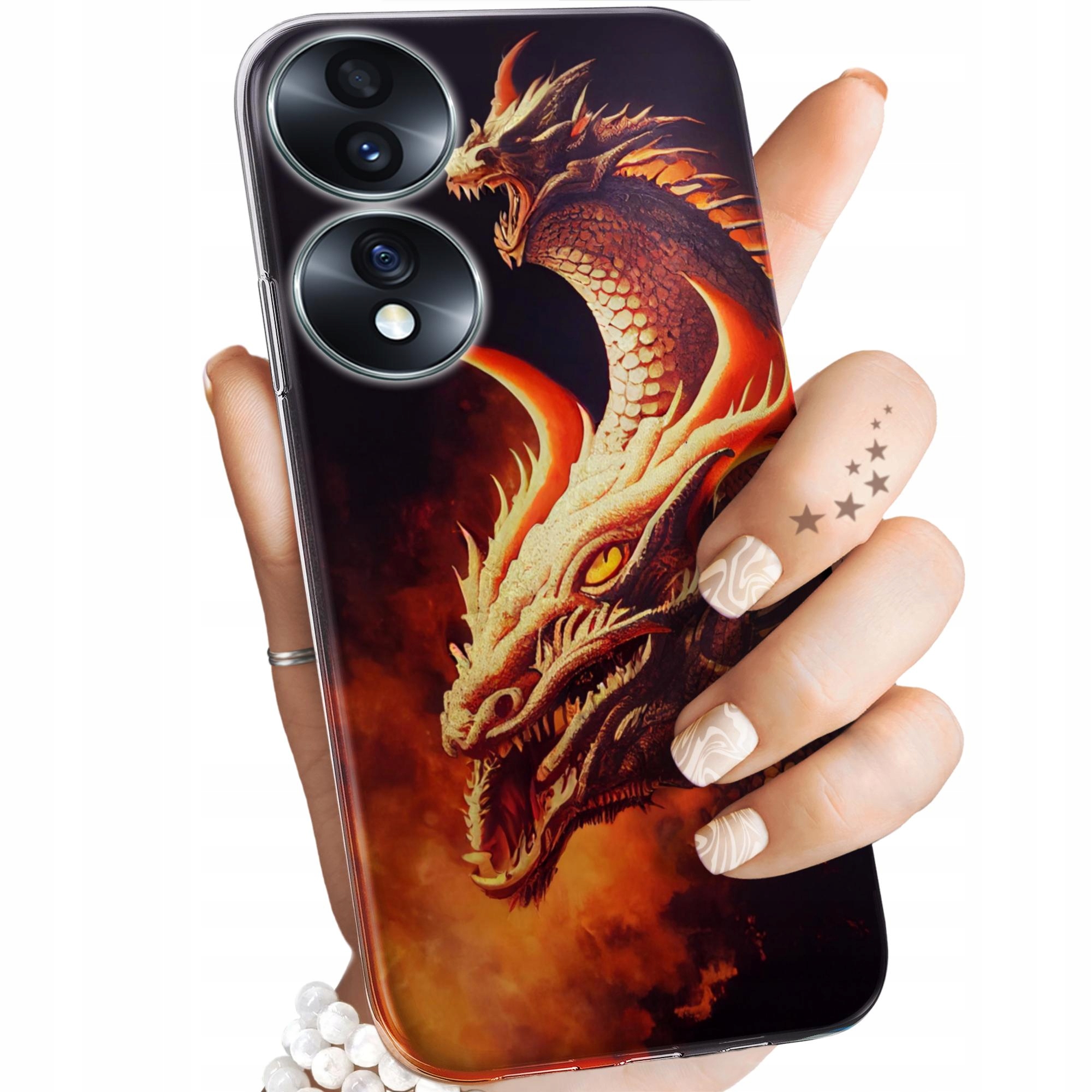 Etui Do Honor 70 Smoki Dragon Taniec Smoków Obudowa Pokrowiec Case