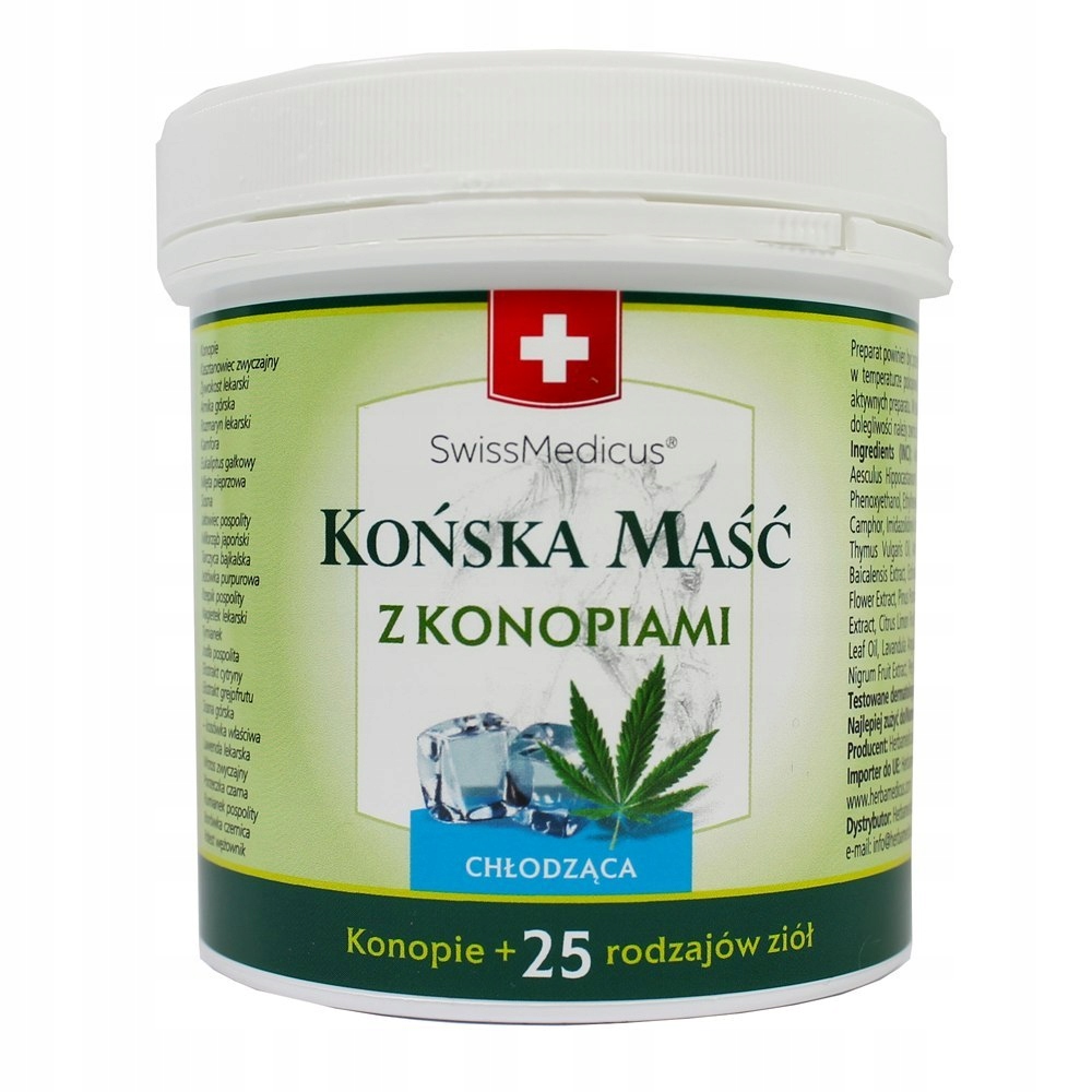 

Końska maść z konopiami Chodząca 250 ml