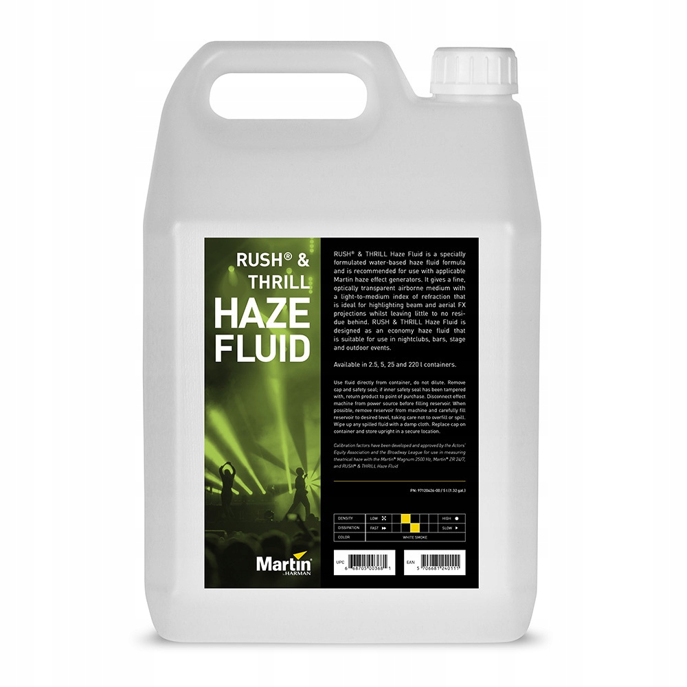 

Płyn do mgły Martin Jem Rush Haze Fluid 5L Hazer