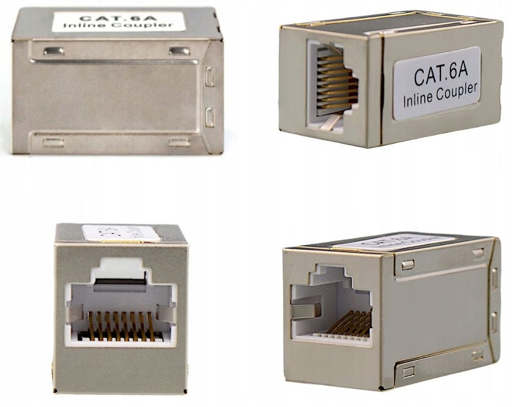 1 x Łącznik modularny RJ45-RJ45 (8P8C) kat. 6A KEYSTONE Adapter Złącze LAN EAN (GTIN) 5905274140597