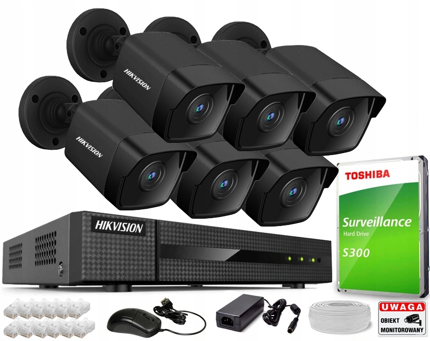 Sada pro monitorování Hikvision Sada Hikvision PoE/4Mpx