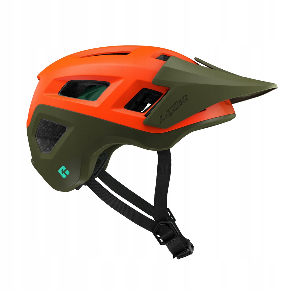 Lazer Kask Coyote Kc Ce-cpsc Matte Orange Green S